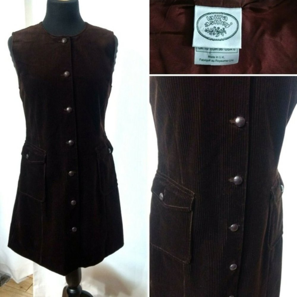 Vintage Laura Ashley Corduroy Jumper